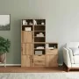 Armarios auxiliares 5 uds "ODDA" 40x24x79 cm Madera maciza pino by , Sideboards - Ref: Foro24-3365360, Price: 256,08 €, Disco...