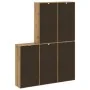 Armarios auxiliares 5 uds "ODDA" 40x24x79 cm Madera maciza pino by , Sideboards - Ref: Foro24-3365360, Price: 256,08 €, Disco...