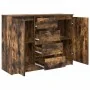 Aparador con cajones roble ahumado 100,5x35x76 cm de , Aparadores - Ref: Foro24-3328448, Precio: 135,11 €, Descuento: %