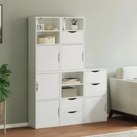 Armarios auxiliares 5 uds "ODDA" blanco 40x24x79 cm madera pino de , Aparadores - Ref: Foro24-3365357, Precio: 282,33 €, Desc...