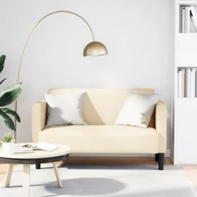 Sofá Loveseat color crema 109 cm tejido de pana von , Sofas - Ref: Foro24-4100524, Preis: 181,77 €, Rabatt: %