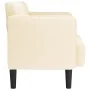 Sofá Loveseat color crema 109 cm tejido de pana von , Sofas - Ref: Foro24-4100524, Preis: 181,77 €, Rabatt: %