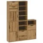 Armarios auxiliares 5 uds "ODDA" 40x24x79 cm Madera maciza pino de , Aparadores - Ref: Foro24-3365362, Precio: 266,83 €, Desc...