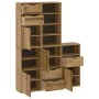 Armarios auxiliares 5 uds "ODDA" 40x24x79 cm Madera maciza pino de , Aparadores - Ref: Foro24-3365362, Precio: 266,83 €, Desc...