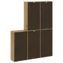 Armarios auxiliares 5 uds "ODDA" 40x24x79 cm Madera maciza pino de , Aparadores - Ref: Foro24-3365362, Precio: 266,83 €, Desc...