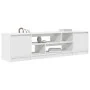 Mueble de TV de madera de ingeniería blanco 188,5x41x50 cm de , Muebles TV - Ref: Foro24-3328417, Precio: 138,84 €, Descuento: %