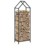 Leñero antracita 40x25x120 cm Acero laminado en frío de , Bolsas y soportes de leña - Ref: Foro24-864301, Precio: 50,40 €, De...