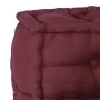 Puff modular de tela color granate 140x70x36 cm de , Cojines para sillas y sofás - Ref: Foro24-4019032, Precio: 173,10 €, Des...