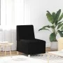 Sillón de tela negro 55 cm de , Sofás - Ref: Foro24-4108470, Precio: 120,38 €, Descuento: %