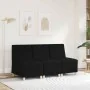 Sillón de tela negro 55 cm de , Sofás - Ref: Foro24-4108470, Precio: 120,38 €, Descuento: %
