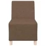 Sillón de tela marrón 55 cm de , Sofás - Ref: Foro24-4108472, Precio: 120,38 €, Descuento: %