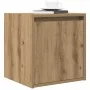 Mesita de noche de pared roble artisan 38x34x40 cm by , Nightstands - Ref: Foro24-861245, Price: 37,51 €, Discount: %