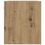 Mesita de noche de pared roble artisan 38x34x40 cm by , Nightstands - Ref: Foro24-861245, Price: 37,51 €, Discount: %