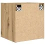 Mesita de noche de pared roble artisan 38x34x40 cm by , Nightstands - Ref: Foro24-861245, Price: 37,51 €, Discount: %