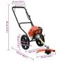 Desbrozadora con ruedas naranja 52 cc 1,45 kW by , Accessories for cutters - Ref: Foro24-4005032, Price: 213,73 €, Discount: %