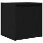 Mesillas de noche de pared 2 uds. Color negro 38x34x40 cm de , Mesitas de noche - Ref: Foro24-861232, Precio: 68,05 €, Descue...