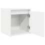 Mesillas de noche de pared 2 uds blanco 38x34x40 cm by , Nightstands - Ref: Foro24-861230, Price: 66,36 €, Discount: %