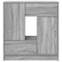 Aparador con cajones y puertas gris Sonoma 70,5x34x74,5 cm de , Aparadores - Ref: Foro24-861846, Precio: 101,51 €, Descuento: %