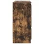 Aparador roble ahumado 80x35x76 cm madera de ingeniería de , Aparadores - Ref: Foro24-861737, Precio: 93,96 €, Descuento: %