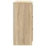 Aparador de roble Sonoma 80x35x76 cm de madera de ingeniería de , Aparadores - Ref: Foro24-861735, Precio: 96,57 €, Descuento: %