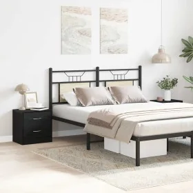 Mesillas de noche 2 uds roble negro 40x30x40 cm de , Mesitas de noche - Ref: Foro24-862005, Precio: 84,76 €, Descuento: %