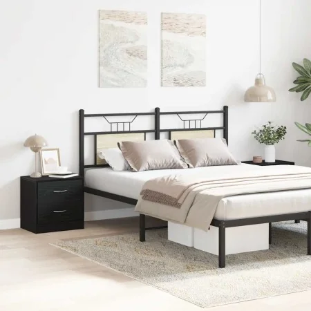 Mesillas de noche 2 uds roble negro 40x30x40 cm de , Mesitas de noche - Ref: Foro24-862005, Precio: 84,76 €, Descuento: %