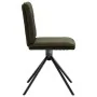 Sillas de comedor 4 uds. Cuero de ante sintético verde militar de , Sillas de comedor - Ref: Foro24-3315381, Precio: 220,62 €...