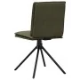 Sillas de comedor 4 uds. Cuero de ante sintético verde militar de , Sillas de comedor - Ref: Foro24-3315381, Precio: 220,62 €...
