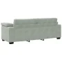Sofá de 3 plazas de terciopelo gris claro 178 cm de , Sofás - Ref: Foro24-4105277, Precio: 269,36 €, Descuento: %