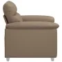 Sillón cuero sintético color capuchino 60 cm de , Sofás - Ref: Foro24-4105330, Precio: 171,31 €, Descuento: %