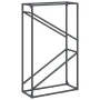 Leñero antracita 60x25x100 cm Acero laminado en frío de , Bolsas y soportes de leña - Ref: Foro24-864329, Precio: 42,25 €, De...