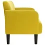 Sofá Loveseat terciopelo amarillo 109 cm by , Sofas - Ref: Foro24-4100593, Price: 164,02 €, Discount: %