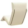 Tumbona plegable color crema 175x54x8,5 cm Tejido Oxford de , Tumbonas - Ref: Foro24-4019748, Precio: 83,76 €, Descuento: %