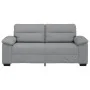 Sofá de 2 plazas de tela gris claro 140 cm de , Sofás - Ref: Foro24-4105307, Precio: 227,60 €, Descuento: %