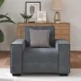 Sillón de terciopelo gris oscuro 60 cm de , Sofás - Ref: Foro24-4105001, Precio: 159,04 €, Descuento: %