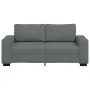 Sofá de 2 plazas de tela gris oscuro 140 cm de , Sofás - Ref: Foro24-4105167, Precio: 218,78 €, Descuento: %