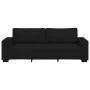Sofá 3 plazas Tela Negro 180 cm de , Sofás - Ref: Foro24-4105178, Precio: 260,23 €, Descuento: %