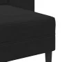 Sofá de 2 plazas con chaise longue en forma de L negro 125 cm de , Sofás - Ref: Foro24-4107073, Precio: 252,70 €, Descuento: %