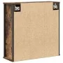 Mueble de baño de pared con espejo roble ahumado 60x21x60 cm de , Tocadores de baño - Ref: Foro24-861899, Precio: 65,64 €, De...