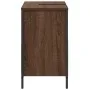 Mueble de baño con lavabo y cajones roble marrón 60x34,5x60 cm de , Tocadores de baño - Ref: Foro24-861886, Precio: 66,44 €, ...