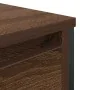 Mueble de baño con lavabo y cajones roble marrón 60x34,5x60 cm de , Tocadores de baño - Ref: Foro24-861886, Precio: 66,44 €, ...