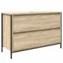 Mueble de baño con lavabo y cajones roble Sonoma 90x34,5x60 cm de , Tocadores de baño - Ref: Foro24-861878, Precio: 77,71 €, ...