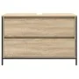 Mueble de baño con lavabo y cajones roble Sonoma 90x34,5x60 cm de , Tocadores de baño - Ref: Foro24-861878, Precio: 77,71 €, ...