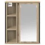 Mueble de baño de pared con espejo roble Sonoma 50x21x60 cm de , Tocadores de baño - Ref: Foro24-861903, Precio: 61,96 €, Des...