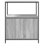 Mueble de baño con estantes gris Sonoma 76,5x35x95 cm de , Tocadores de baño - Ref: Foro24-861920, Precio: 78,01 €, Descuento: %