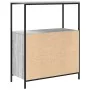 Mueble de baño con estantes gris Sonoma 76,5x35x95 cm de , Tocadores de baño - Ref: Foro24-861920, Precio: 78,01 €, Descuento: %