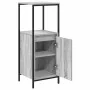 Mueble de baño con estantes gris Sonoma 36x35x95 cm de , Tocadores de baño - Ref: Foro24-861915, Precio: 51,81 €, Descuento: %