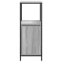 Mueble de baño con estantes gris Sonoma 36x35x95 cm de , Tocadores de baño - Ref: Foro24-861915, Precio: 51,81 €, Descuento: %