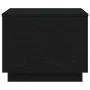 Mesa de centro con luces LED roble negro 50x50x40 cm de , Mesas de centro - Ref: Foro24-862259, Precio: 69,66 €, Descuento: %