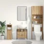 Mueble de baño para lavabo Artisan Oak 60x30x60 cm de , Tocadores de baño - Ref: Foro24-862233, Precio: 49,30 €, Descuento: %